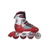 Роликовые коньки раздвижные KEPAI F1-S4-R / (38-41) красный