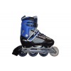 Роликовые коньки раздвижные KEPAI F1-S4-BL / (30-33) синий