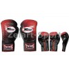Перчатки боксерские Кожа на шнуровке TWINS FBGLL-TW1-RD-12 
