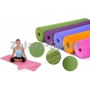 Коврик для фитнеса одноцветный TPE+TC 6мм FI-4937 Yoga mat