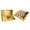 Шахматы, шашки, нарды набор настольных игр IG-CH-06