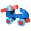 Роликовые коньки раздвижные K01 / (25-30) сине-красные