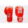 Перчатки боксерские кожаные на липучке LONSDALE MA-6760-R