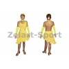Платье Латина желтый RLD120173-Y (нейлон, эластан)