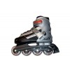 Роликовые коньки раздвижные KEPAI SK-320BK / (28-31) черный-серый