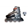 Роликовые коньки раздвижные детские KEPAI SK-321BK / (28-31) черно-серый
