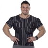 Мужская тренировочная плотно облегающая футболка BIG SAM 2706