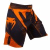 Шорты MMA Venum Hurricane Fight Shorts Black Neo Orange