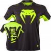 Футболка Venum Hurricane X Fit T-shirt - Black/Neo Yellow